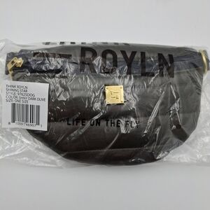Think Royln Shining Star bag - Shiny Dark Olive
